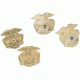 Hatch Helmet Badge Gold Police
