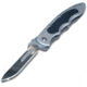 Havalon Piranta-Original Quick-Change Folding Knife, 2.75in, Stainless Skinner Blade, Clampack, Silver/Black, XTC-60KNP