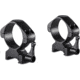 Hawke Sport Optics Precision Steel 34mm Rings Weaver w/ Lever - 2-Pieces, Low, Black, 23030