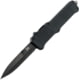 Heckler &amp; Koch Auto HK Incursion OTF Automatic Folding Knives w/ Glass breaker, 4in, 154CM Stainless Steel, Bayonet Blade, Black Matte Finish Aluminum Handle, 54096