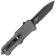 Heckler &amp; Koch Auto Hk Mini Incursion OTF Automatic Folding Knives w/ Glass breaker, 3in, Black PVD Coated 154CM Stainless Tanto Blade, Gray Anodized Aluminum Handle, 54042