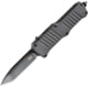 Heckler &amp; Koch Auto Hk Mini Incursion OTF Automatic Folding Knives w/ Glass breaker, 3in, Black PVD Coated 154CM Stainless Tanto Blade, Gray Anodized Aluminum Handle, 54042