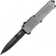Heckler &amp; Koch Auto Incursion OTF Automatic Folding Knives w/ Glass breaker, 4in, Black Finish 154CM Stainless Blade, Gray Anodized Aluminum Handle, 54092