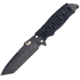 Heckler &amp; Koch Fray Fixed Blade Tanto Knife, 4.25 black finish 154CM stainless tanto blade, Black cord wrapped handle, 55240