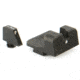 EDEMO Heinie Glock Ledge Straight Eight Suppressor Night Sight Set, Black, 3186L, EDEMO1