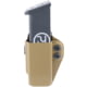 Henry Holsters Duty Pistol Mag Carrier S1 w/ Link EQ, Right Hand, Tan, HH-0020-07