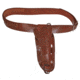 Heritage Manufacturing Mexican Double Loop Leather Holster and Cartridge Belt Antique Brown Size Medium 34-39 Inches 122/1080-MED