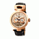 Heritor Automatic HR3305 Ganzi Mens Watch, 44mm, Black Strap, Bronze Dial HERHR3305