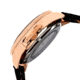 Heritor Automatic Pytheas Leather-Band Watch, black  black HERHR2111
