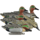 Higdon Outdoors Standard Green Wing Teal Pack, Multi Color, Foam Filled, 6 Pack, 19943
