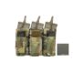 High Ground Gear M4/M16-Pistol Combo Pouch, Triple, Ranger Green, HG-7993-5