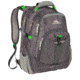 High Sierra XBT TSA Laptop Backpack, Charcoal/Silver/Kelly, 19.5inx 13.0inx 8.0in, 57999-4177
