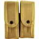 High Speed Gear HSGI Duty Double TACO-Covered Plus Pistol Magazine Pouch, Coyote Brown, 41PX02CB
