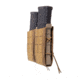 High Speed Gear Duty Double Rifle TACO U-Mount Pouch, Coyote Brown, 41TA02CB