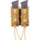 High Speed Gear HSGI Double Pistol Taco MOLLE Pouch, Coyote Brown, 11PT02CB