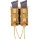 High Speed Gear HSGI Double Pistol Taco MOLLE Pouch, Coyote Brown, 11PT02CB