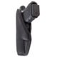 High Speed Gear HSGI Sure-Grip IWB Holster w/ Clip, Left Hand, Black, Left, HOIW2LBK