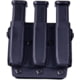 High Speed Gear Triple Mag Pouch, PLM, Glock 9/40mm Double, FN 509, CZ P10, XDM9mm/.40, H&amp;K VP9, Black, 42P113BK