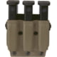 High Speed Gear Triple Mag Pouch, PLM, Glock 9/40mm Double, FN 509, CZ P10, XDM9mm/.40, H&amp;K VP9, Flat Dark Earth, 42P113FD