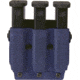 High Speed Gear Triple Mag Pouch, PLM, Glock 9/40mm Double, FN 509, CZ P10, XDM9mm/.40, H&amp;K VP9, LE Blue, 42P113LE