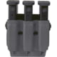 High Speed Gear Triple Mag Pouch, PLM, Glock 9/40mm Double, FN 509, CZ P10, XDM9mm/.40, H&amp;K VP9, Wolf Gray, 42P113WG
