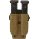 High Speed Gear Twin Mag Pouch, Universal HSG Clips, Glock 9/40mm Double, FN 509, CZ P10, XDM9mm/.40, H&amp;K VP9, Coyote Brown, 42P102CB