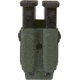 High Speed Gear Twin Mag Pouch, Universal HSG Clips Sig P320 9mm/.40,S&amp;W M&amp;P 9mm/.40, IWI Masada, Canik TP9SF,SFX, Olive Drab Green, 42P202OD