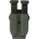 High Speed Gear Twin Mag Pouch, Universal HSG Clips Sig P320 9mm/.40,S&amp;W M&amp;P 9mm/.40, IWI Masada, Canik TP9SF,SFX, Olive Drab Green, 42P202OD