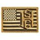 High Speed Gear US Flag Patch, Coyote Brown, 90US00CB