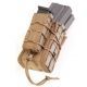 High Speed Gear HSGI X2RP Taco MOLLE Pouch, Coyote Brown, 112RP0CB