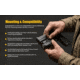Hilight P4X 1150 Lumens LED Weapon Light, Lithium Ion, SIG Sauer P226, Springfield Armory XD-S, G 19, SIG Sauer P320, G 17, G 34, S&amp;W M&amp;P M2.0, Springfield Armory XD-M, Black, P4X