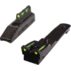 HiViz Henry's Interchangeable Front and Rear Sight Set, H001 .22LR, Red/Green/White, HHVS001