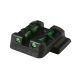 HiViz LITEWAVE GLLW15 Interchangeable Rear Sight for Glock 9mm, 40 S&amp;W, and 357 Sig. 58918