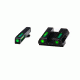 HiViz Litewave H3 Tritium/Litepipe Sight Set, Glock 42/43 GLN321