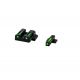 HiViz Litewave H3 Tritium/Litepipe Sight Set, S&amp;W M&amp;P, MPN321