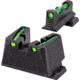 HiViz Smith &amp; Wesson M&amp;P Full Size/Compact Sight Set, Black, MPCLW21-2