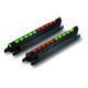 HiViz Two-In-One Magnetic Base, Rib Shotgun Sight Model 300, Narrow, Green/Orange TO300