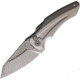 Hoback Knives Sumo Button Lock Light Gray