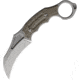 Hoback Knives Tusk Karamit Green Mic
