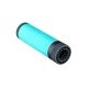 Hogue AR-15/M-16 Free Float Forend with Aqua Gripping Area, Aqua, Mid Length, 13424