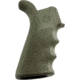 Hogue AR-15/M-16 Rubber Grip Beavertail with Finger Grooves OD Green 15021