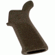 Hogue AR-15/M-16 Rubber Grip Beavertail with No Finger Grooves Desert Tan 15033