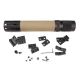 Hogue AR15/M16 Rifle Length FF Forend w/ OM Grip Area/Accessory Attachments, Desert Tan 190611