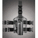 Hogue ARS Holster Thigh Rig CF Weave, Black 530