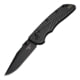 Hogue Deka Folding Knife, 3.25 in CPM MagnaCut Stainless Steel Clip Point Blade, Black Cerakote, Black Glass Fiber Reinforced Polymer Handle, 24376