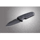 Hogue EX-02 3.5in. Tactical Folding Knife Spear Point Blade Thumb Stud Brushed Finish G-10 Frame, G-Mascus Green 34278