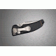 Hogue EX-03 4in Folder Drop Point Blade Tumble Finish Polymer Frame - Matte Black 34350