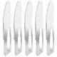 Hogue Expel Replacement Blades, 70 Size, High Carbon Steel Blade, 35887