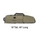 Hogue Gear Medium Double Rifle Bag w/ Front Pocket and Handles, OD Green, 10in H x 40in L, 59451
