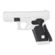 Hogue Glock 19, 19MOS, 44, Wrapter Rubber Adhesive Grip, Block Texture, Small Frame Compact Generation 5 Small Backstrap, Black, 17278